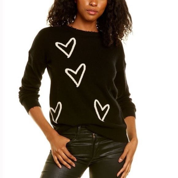 Zadig & Voltaire Gaby Heart Sweater - Picture 1 of 9